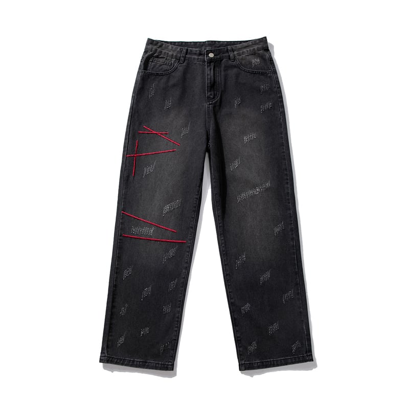 [TIAOTA Series]★Denim Pants★ 2color Pants Bottoms Unisex Men's Retro Spring Clothes Easy to Match