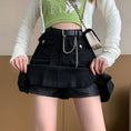 Load image into Gallery viewer, [DIANTOU series] ★Skirt★ Mini skirt Denim skirt, slimming, easy to match, cute SML XL 2XL
