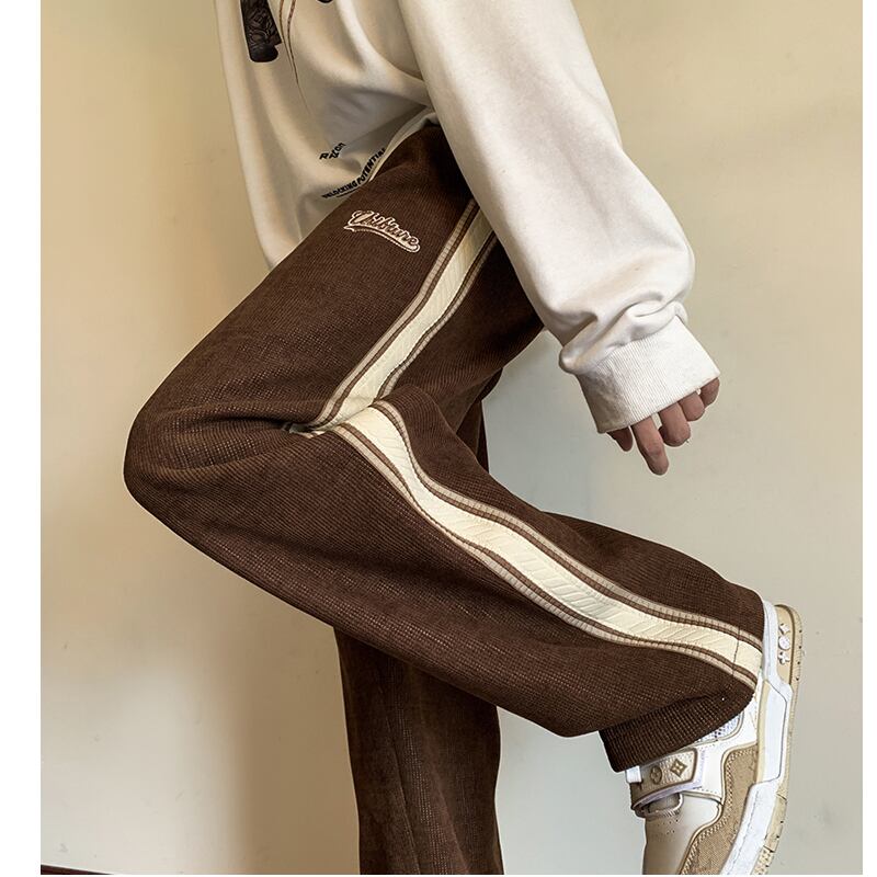 [Vesibo Series]★Casual Pants★ 3color Regular type or brushed lining type Pants Bottoms Unisex Men's