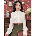 Load image into Gallery viewer, [Misslin Fashion Series]★Setup Order Single Item★ Chinese style shirt or skirt Green White Cute Easy to match
