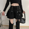 Load image into Gallery viewer, [Style Series] ★Skirt + Pants Tube★ Bottoms Unique Black Black Fashion Slimming SML XL
