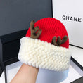 Load image into Gallery viewer, [XIANXIANG Series] ★ Hat ★ 6 colors selectable Cap Deer antler Christmas New Year Red Black White Blue
