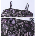 Load image into Gallery viewer, [Kokaisha --- Butterfly Series] ★China style camisole★ Tank top butterfly print black black sexy
