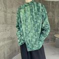 Load image into Gallery viewer, [Illustrated series] ★China style shirt★ 2color tops velvet unisex men's ML XL black green
