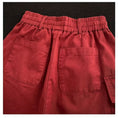 Load image into Gallery viewer, [PV Series] ★Shorts★ 2color Bottoms Casual Shorts Unisex Men's Black Red Easy to match
