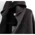 Load image into Gallery viewer, [YIDENGNA Series] ★Outer★ Sweater Cardigan 2color Cartoon Gray Orange
