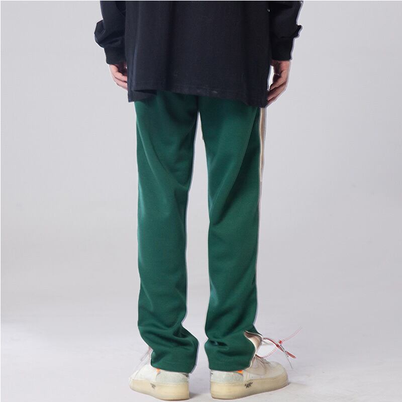 [Vesibo Series] ★Casual Pants★ 2color Bottoms Trousers Unisex Men's Slimming Color Scheme Black Green