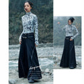 Load image into Gallery viewer, [Daiseiryusu Series]★China style trousers★Bottoms with belt Gaucho pants Retro casual pants
