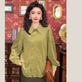 Load image into Gallery viewer, [Misslin Fashion Series]★Setup Single Order★ Shirt or Skirt Casual Retro Green Green
