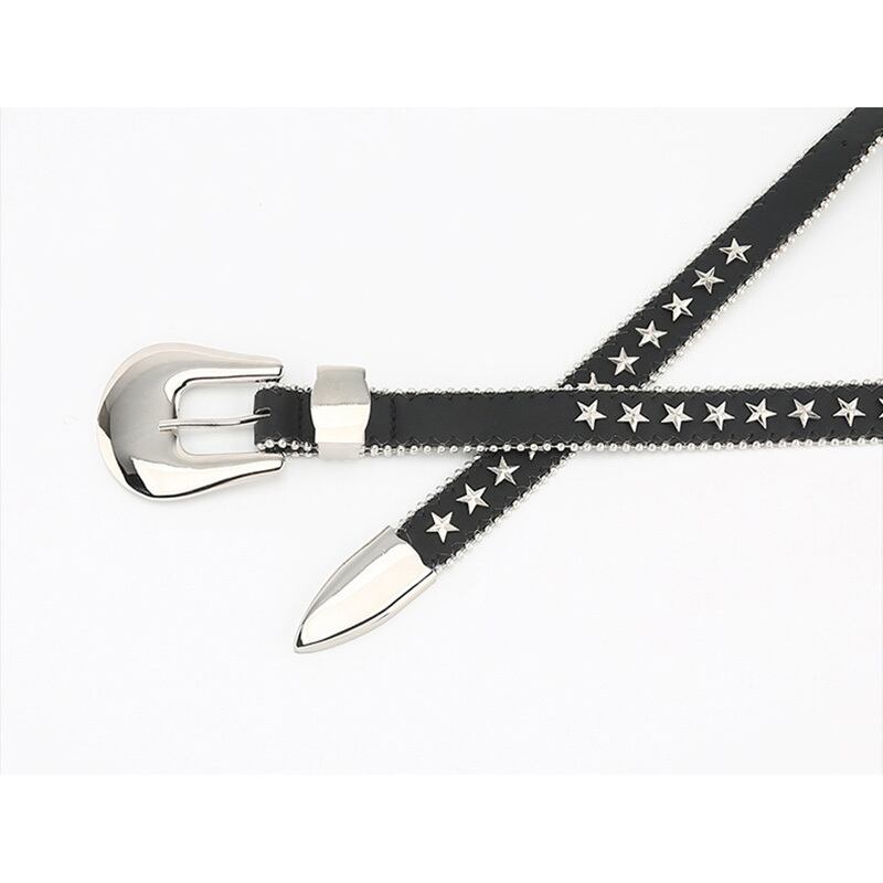 [Koseiryushu Series]★Belt★ Women's Accessories, Small Items, Decorations, Easy to Match, Stars, Metal PU