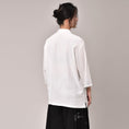 Load image into Gallery viewer, [HANZHU Series]★China style shirt★ Tops 3color Unisex Men's Large Size Black White Blue
