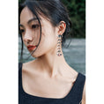 Load image into Gallery viewer, [Small Blue Dragon Series] ★China Style Earrings★ Pair Earrings Women's Accessories Unique Fishbone Silver
