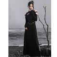 Load image into Gallery viewer, [Daiseiryusu Series] ★China style dress★ Exposed shoulders, sexy, long sleeves, design, long length, original
