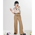 Load image into Gallery viewer, [Yang's Great Dream Series] ★Casual Pants★ 2color Pants Bottoms Designed Black Black Brown
