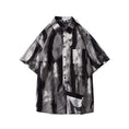 Load image into Gallery viewer, [BIGEMAN Series]★Shirt★ 2color Tops Unisex Men's Large Size Tie-dye Gray Coffee Color
