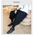 Load image into Gallery viewer, [Small Trouble Series] ★China style pants★ 3 colors Black or Blue or Red Fake layered Large size Easy to match
