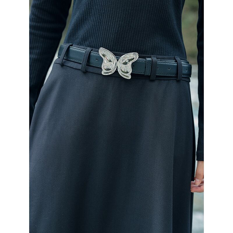 [Koseiryushu Series] ★Belt★ Ladies accessories, small items, decorations, easy to match, butterfly, metal PU