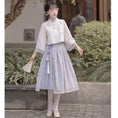 Load image into Gallery viewer, [Dust Smoke Cloud Dream---Shifuji Series]★Setup Single Order★Chinese Clothes, Tops or Skirts, Improved Chinese Clothes, Cute, Temperament Up, Dating
