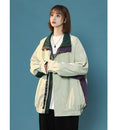 [FKZ Series]★Jacket★ 2color outerwear unisex men's dark green light green color scheme casual