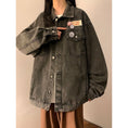 Load image into Gallery viewer, [SENSU Series]★Jacket★ Outer Denim Jacket 2color Unisex Men's Light Blue Black
