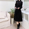 Load image into Gallery viewer, [Dong Xiaojie Series] ★Chinese style dress★ Large size Chinese clothing Black Black Cute Improved cheongsam dress
