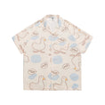 Load image into Gallery viewer, [HTTAOSUP Series]★Shirt★ Tops, short sleeve shirt, animal pattern, unisex, men and women, easy to match, cute duck
