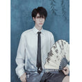 Load image into Gallery viewer, [Kuratakakoya Series] ★Tie★ 2color Black or Silver Crane Easy to match Accessories Casual
