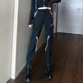 Load image into Gallery viewer, [TysonSing Series] ★Casual Pants★ Bottoms Pants Slimming Fashion Black Easy to match
