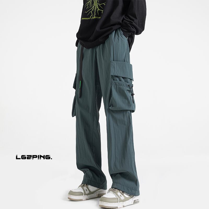 [BIGEMAN Series]★Casual Pants★ 2color Bottoms Pants Men's Large Size Simple