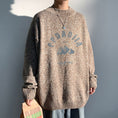 Load image into Gallery viewer, [Emperor Series] ★Sweater★ 4color Knit Tops Snowy Mountain Unisex Men's Large Size Casual
