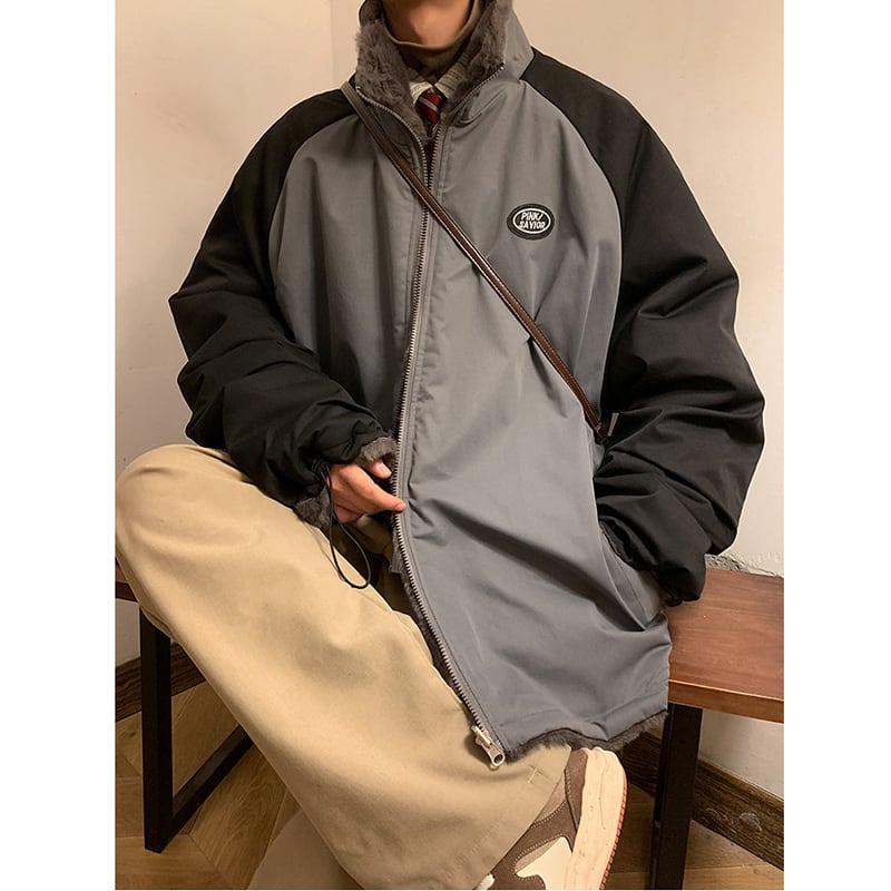 [KADISHOU series] ★Cotton coat★ 2color Clothes that can be worn on both sides Outerwear Winter coat Unisex Men's Large size