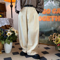 Load image into Gallery viewer, [C2 Studios Series]★Casual Pants★ 2color Gaucho Pants Unisex Men's ML XL Wine Red Beige
