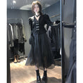 Load image into Gallery viewer, [ZUOXIAOJIE series]★Setup, single item order★ Tops or skirts, slimming, cheap, cute, black, black
