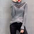 Load image into Gallery viewer, [YINUO series]★Knit tops★ 4color tops sweater turtleneck sexy easy to match
