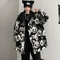 Load image into Gallery viewer, [MGJM Series] Double-sided outer coat, panda, loose, winter clothes, winter coat, black, black, fashion
