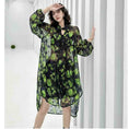 Load image into Gallery viewer, [YIDAO Series]★Setup★ 2-piece set, top and bottom set, shirt + shorts, slimming, cool, green, green
