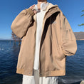 Load image into Gallery viewer, [SENSU Series]★Jacket★ 3color Unisex Men's Fake Layered Beige Black Brown
