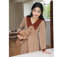 Load image into Gallery viewer, [CHIC Series]★Dress★ Faux Layered Corduroy Retro Ladies S M L XL
