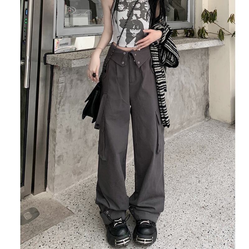 [Style Series]★Casual Pants★ 3color Bottoms Trousers Unisex Men's Stylish Black Gray Pink