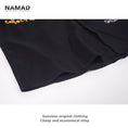 Load image into Gallery viewer, [NAMAD Series]★Setup★ 3color shirt + shorts unisex thin black light brown gray
