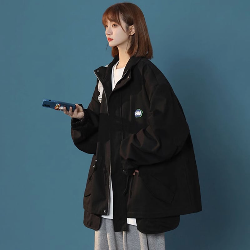 [CHAOMEICHEN Series] ★Jacket★ Outerwear 4color Unisex Men's ML XL 2XL Casual Blue Black Green Brown