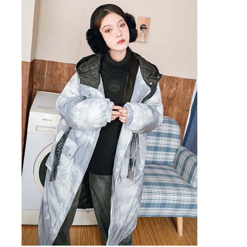 [Kokaisha---Gouun Series] ★China style coat★ Cotton coat, thick, warm, winter clothes, long coat, original