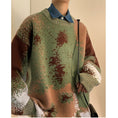 Load image into Gallery viewer, [GUOCHAO Series]★Sweater★ 2color Tops Christmas New Year Snowman Unisex Men's Red Green
