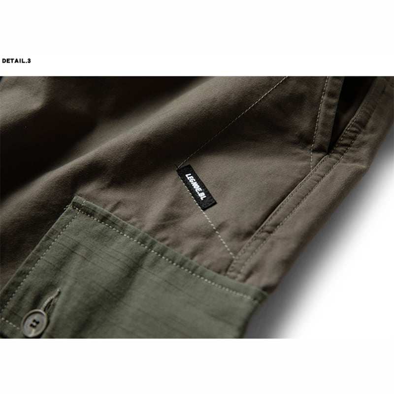 [MMstudios Series]★Casual Pants★ 2color Pants Bottoms Unisex Men's Color Scheme Navy Khaki Green