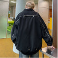 Load image into Gallery viewer, [BIGEMAN Series]★Jacket★ 2color Unisex Men's Large Size Black Green
