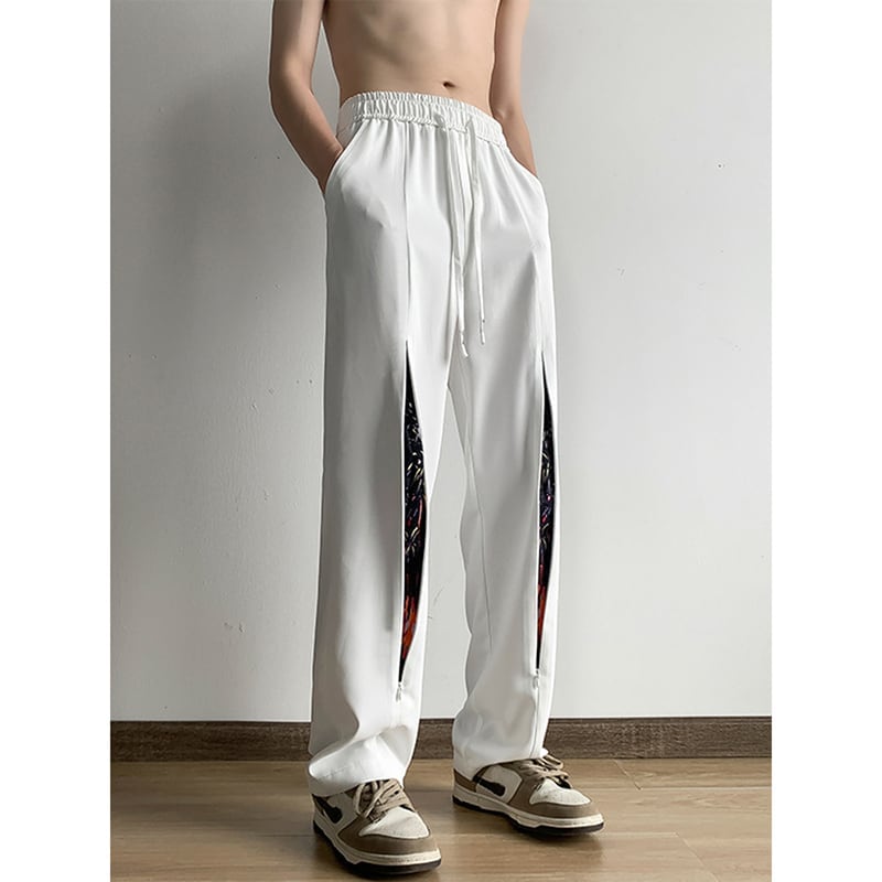 [BIGEMAN Series] ★Casual Pants★ 2color Bottoms Pants Men's Large Size Switchable Cute