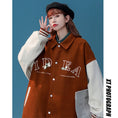 Load image into Gallery viewer, [Fujiman series]★Stage jacket 4color unisex men's color scheme alphabet women's casual
