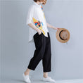 Load image into Gallery viewer, [Kobeiya Series]★Setup★ 2-piece set Shirt + Pants 2color ML XL 2XL White Black Yellow
