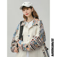 Load image into Gallery viewer, [FKZ Series]★Jacket★ 2color Black or Beige Unisex Large Size Ethnic Style Beige Black
