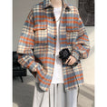 Load image into Gallery viewer, [PPG Series] ★Outer★ 2color Jacket Shirt Outer Unisex Men's Plaid Pattern Rasha
